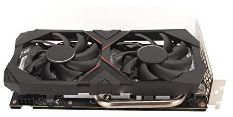 POENVFPO Carte Graphique RTX 2060S 8G avec 2 Ventilateurs de Refroidissement, Carte Graphique de Jeu Haute Performance pour Les Amateurs de Jeux, Le Métal et Le Matériau PCB