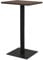 SKM Bistrotisch Dunkle Esche 70x70x107 cm,Möbel,Tische,Esstische,Schwarz,26KG,321927