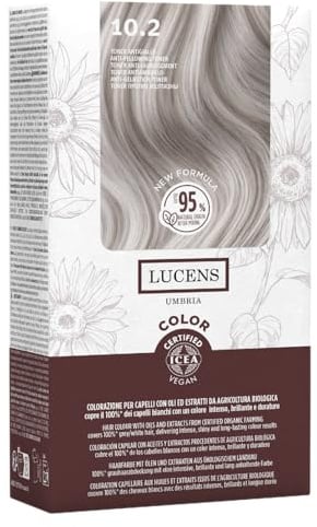 Lucens Umbria Color Kit 10.2 Toner Antigiallo Senza Ammoniaca Vegan