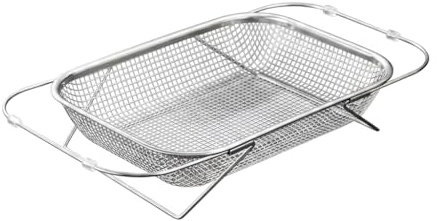 Cat Litter Sifter Stainless Steel Litter Fine Mesh Cat Poop Scoop with Filtration Walls Built-In Handle Stainless Steel Cats Litter Scoop for Cats Owners Home Cleaning, Large (33x24.5x8cm)