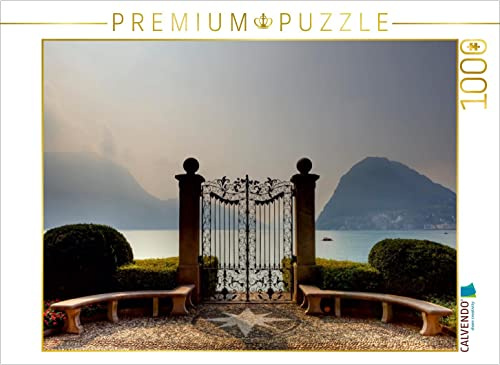CALVENDO Puzzle Lugano | 1000 Teile Lege-Größe 64 x 48 cm Foto-Puzzle für glückliche Stunden