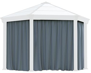 Palram - Canopia Roma/Monaco Pavillon-Vorhang-Set - 6-teilig