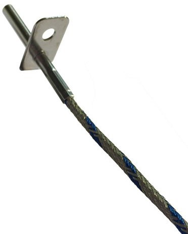 Sonde Rauch J Flansch Stahl AISI 316-88 cm Kapsel 4 x 40 mm Pelletöfen