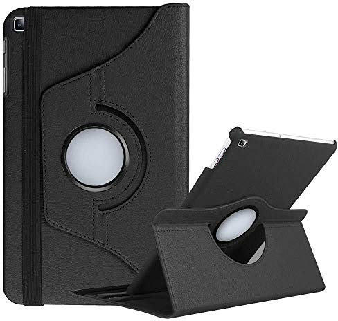MUNDDY- FUNDA GIRATORIA 360º Con Soporte para Samsung Galaxy Tab A7 10.4 2020 T500 T505 T507,rotable 360° (Negro)