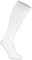Rainbow Socks - Femme Homme Chaussettes Longues Bambou - 1 Paire - Blanc - Taille 39-41