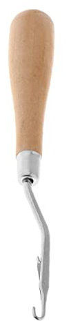 chiwanji Knüpfhaken Häkelnadel Knüpfnadel Flechtnadel Mikronadel Latch Hook Nadeln zum Teppich-/ knüpfen