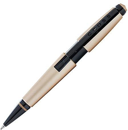Cross Edge Rollerball (Strichstärke M, Schreibfarbe: schwarz, nachfüllbar, inkl. Premium Geschenkbox) mattbeige