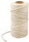 KINGLAKE Macrame Cord 4mm, 100m Cotton String Twine for Crafts, Decorative Natural Cotton Cord Rope for Decoration, Plant Hanger, Knitting, Wall Hanging, Gardening, Kitchen Cooking, Baking