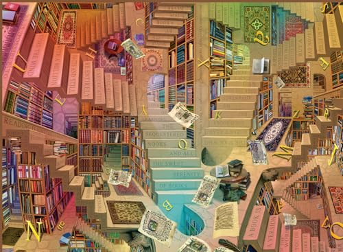 Puzzle 1000 pièces : Bibliothèque