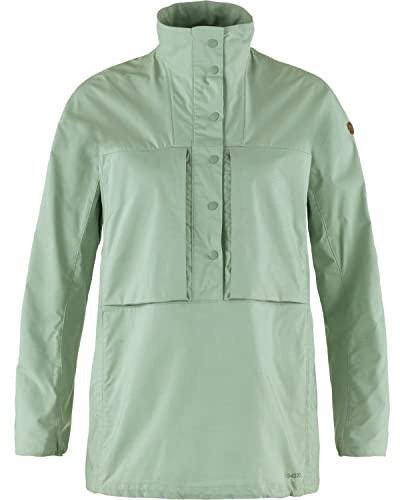 Fjällräven Damen Abisko Hike Anorak, Misty Green, L