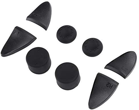 TP50513 Controller Trigger Extender + Daumengriffe Cap Gamepad Zubehör Kit für PS5 - Schwarz
