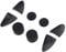 TP50513 Controller Trigger Extenders+ Thumb Grips Cap Gamepad Accessories Kit for - Black