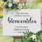 Pegatinas De Señal De Espejo De Boda Personalizadas, Placa De Guía Acrílica De Bienvenida, Señal De Entrada Personalizada, Regalos ( Size : L:75x42c