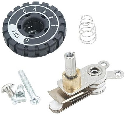 JISADER Zubehör für Schwerkraftflaschen-Dampfbügeleisen, Thermostat-Set mit Knopfteil für 94A und 94B