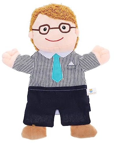 CORHAD Handpuppe Hand Familie Vater Puppen Kinder Hand Spielzeug Interaktives Spielzeug Kind Hand Spielzeug Hand Spielzeug Familie Vater Hand Pädagogisches Spielzeug