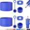 HYZ Stanley - Juego de 8 accesorios para tazas Stanley, juego de tapones de silicona a prueba de derrames y funda protectora, incluye tapa para popote para vaso Stanley H2.0 de 30 onzas y 40 onzas,