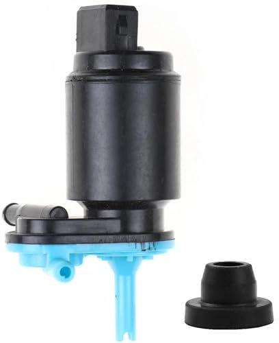 Rufutle Pompe de Lave-Glace pour Opel Astra H Corsa B Tigra Zafira A Vectra B, Pompe de Lave-Glace Avant à Sortie Unique 1450185/90492357