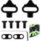 SPD Cleats - Cleats para bicicleta con placas antideslizantes compatibles con sistemas Shimano SPD, resistentes, antideslizantes, de alto rendimiento para bicicletas de montaña