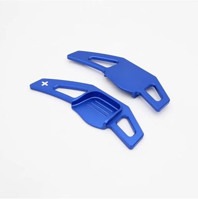 NBHGFF Lenkrad Schaltpaddel Verlängerung Für Kia Für Ceed GT SW Pro Sportswagon JD Für Cerato Für Fließheck Für Koup YD Für Forte S SX Auto Lenkrad Schaltwippen(Blue)