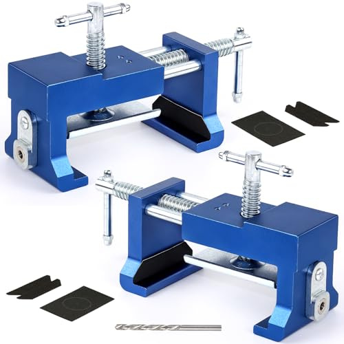 2 Pack Cabinet Installation Clamps, Face Frame Tool with Drill Guide
