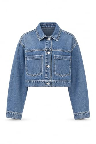 Gang 94TINA Jacket - Damen Jeansjacke - Kurze Denimjacke - Übergangsjacke - M