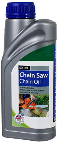 SPARES2GO Universal Chainsaw Chain Oil Lubricant (500ml)