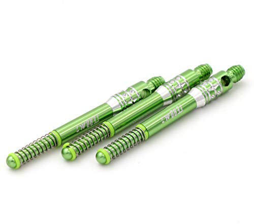 CUESOUL TERO AK7 Alu Dart Shafts Eingebauter Federteleskop, 3er-Set