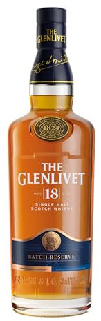 The Glenlivet 18 años Whisky escocés de malta, 700 ml