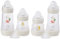 MAM Baby's First Gift Set | 4 Pack | 4x MAM Easy Start Anti-Colic Bottle | 2x Fast Flow Teats | Ideal Collection of Baby Accessories for Newborn Bottle Feeding