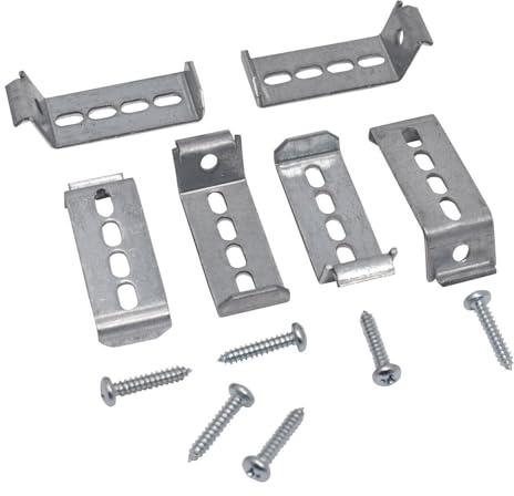 sparefixd Montageset für Kochfeld-Befestigung, passend für Gaggenau 00625397