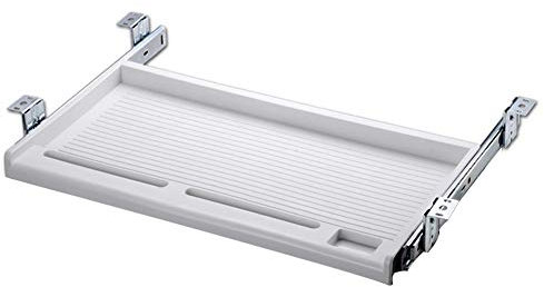 Plataforma para teclado Bandeja deslizante extraíble debajo del cajón del escritorio para la bandeja del teclado acoplable al teclado, oficina en casa 51,5 cm / 20,2 pulgadas x 27 cm / 10,6 pulgadas