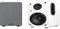 Wiibo Neo 100 - Altavoces Bluetooth Portátiles Vintage - Altavoces Inteligentes HiFi - Altavoces Estantería - Potencia 100W - 250 mm x 180 mm x 300 mm - Color Blanco