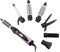 ETA Lockenstab Set Rosalia -1000W, 2 Stufen der Luftströmung und Temperatur, Ionenfunktion, Kühlluftstufe zur Fixierung