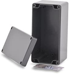 BOXEXPERT Kunststoff-Gehäuse Serie Elbe 160x80x85mm IP 65 grau RAL7035 Schaltschrank Verteilerkasten