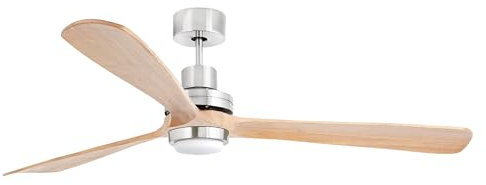 Faro LANTAU-G Led Matt Nickel, Pine Deckenventilator mit DC-Motor