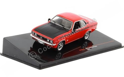Ixo Opel Manta A Turbo 1973 rot schwarz Modellauto 1:43 Models