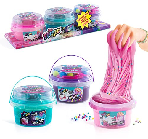So Slime - Slime Mix'in Pack de 3 barils - SSC 220 - Canal Toys Coloris Assortis