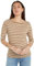 Tommy Hilfiger Women's New Cody Slim Boat-NK 3/4SLV WW0WW40589 S/S Knit Tops, Khaki (Breton STP/C Khaki/Ecru), XXS