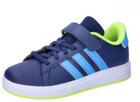 adidas Grand Court 2.0 Shoes Children Tennisschuhe, DARKBLUE/BLUBRS/LUCLEM, 29 EU