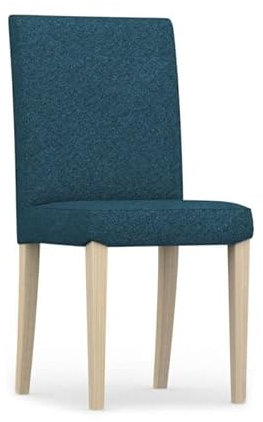 comfortly Bezug für Henriksdal Stuhl - Standardmodell in regulärer Größe - Strapazierfähiger Ersatzbezug aus 100% Polyester (Heavy Duty-Stoff) (Blaue Farbe)