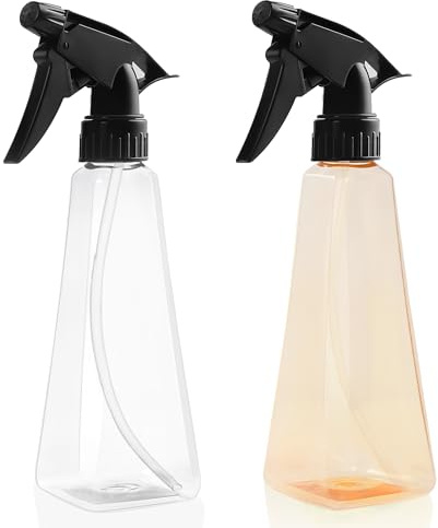 KREMORV Spray Bottles 350ml/12oz Empty Spray Bottles Refillable Mister Bottle with Multicolor for Cleaning, Plants, Hair, Pet Training