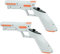 Controller Gun Case für Meta Quest 3 Touch Controller Griffe, Pistolengriff Zubehör für FPS-Spiel, Pistolwhip Enhanced VR Shooting Game Experience