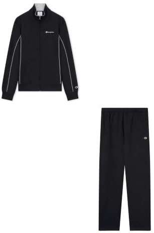 Champion Legacy Herren Sweatsuit, XXL, Schwarz, Schwarz, XXL