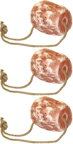 Leckstein aus Bergkristallsalz 1, 75 kg (Lot de 3)