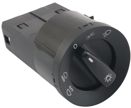 BONRYAN Scheinwerferschalter Nebelscheinwerfer Lichtschalter Passend für VW Golf GTI 4 MK4 - Passat 3BG 3B Polo T5 Bora Sharan 1C0941531A