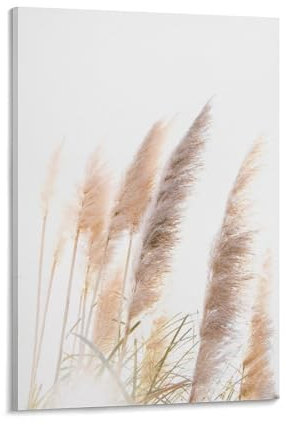 YYOIHPLL Leinwandposter mit Schilfrohr, Wandkunst, Dekordruck, Gemälde für Wohnzimmer, Schlafzimmer, Dekoration, 20 x 30 cm
