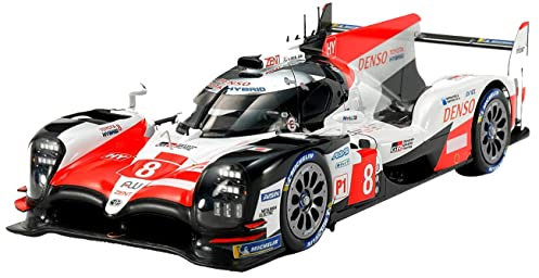 TAMIYA 24349 - 1:24 Toyota G.R. TS050 Hybrid LM, Modellbau, Plastik Bausatz, Hobby, Basteln, Kleben, Modellbausatz, Modell, Zusammenbauen, Unlackiert