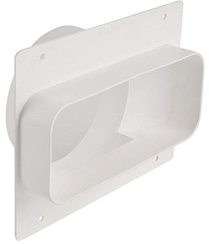 OptimAiro Maueranschluss-Stutzen Flachkanal 222x89 mm auf Rund Ø 150 mm *568857