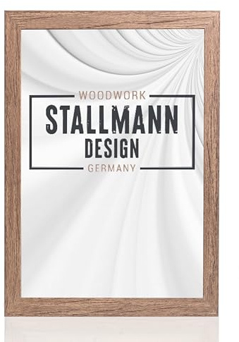 Stallmann Design 'New Modern' Bilderrahmen 60 x 80 cm | Farbe: Apfel | eleganter Frame für Ihre Fotos und Motive