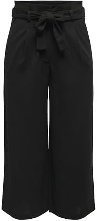 JDY Damen Jdytanja Culotte Pant Jrs Noos, Schwarz, XL
